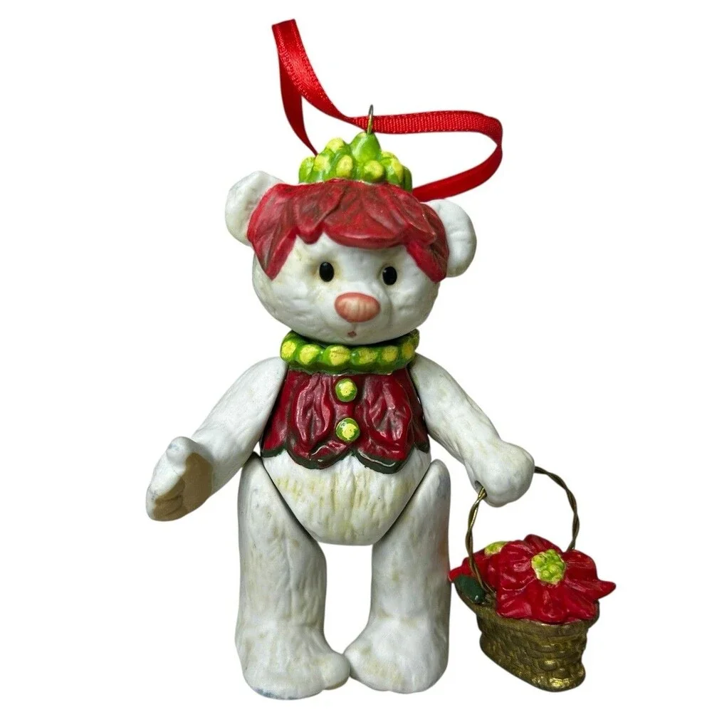 Vintage Hallmark Keepsake Ornament Gift Bearers 2002 Porcelain Collector's